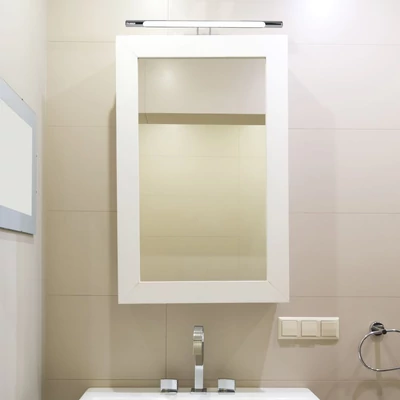 V-TAC 9W beltéri fali LED lámpa, tükör-/képvilágítás, meleg fehér - SKU 213985