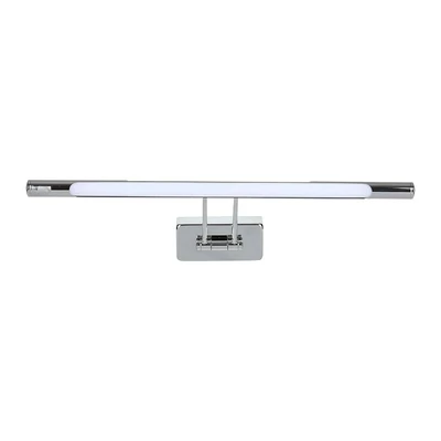 V-TAC 9W króm beltéri fali LED lámpa, tükör-/képvilágítás, természetes fehér - SKU 213894