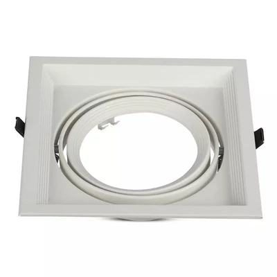 V-TAC AR111 LED süllyeszthető lámpatest, fehér - SKU 3575