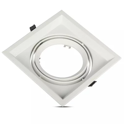 V-TAC AR111 LED süllyeszthető lámpatest, fehér - SKU 3575