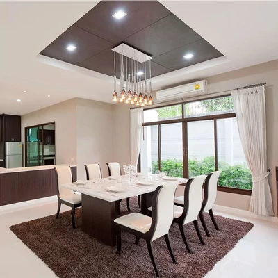 V-TAC AR111 LED süllyeszthető lámpatest, fehér - SKU 3575