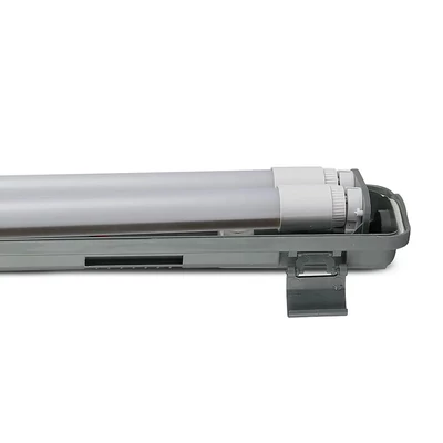 V-TAC armatúra 2 db LED fénycsővel 150cm 44W IP65 hideg fehér - SKU 6400
