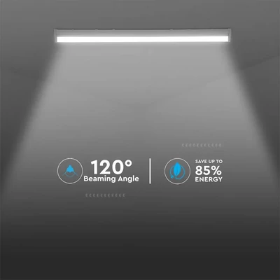 V-TAC armatúra beépített 50W LED fényforrással, állítható színhőmérséklettel - SKU 20150