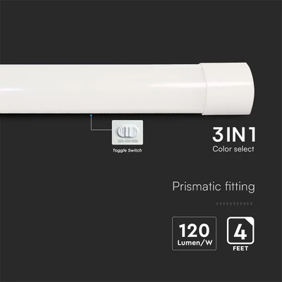 V-TAC bútor, - és pultvilágító LED lámpa 117cm 40W CCT - SKU 23680