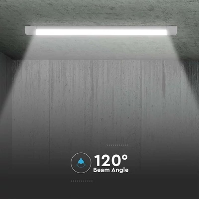 V-TAC bútor, - és pultvilágító LED lámpa 30cm 10W meleg fehér, 100lm/W - SKU 23783