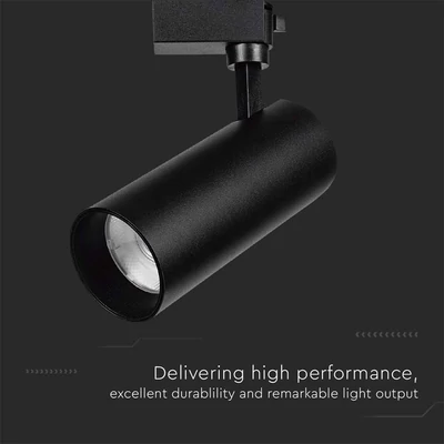 V-TAC COB LED sínes spotlámpa állítható 35W CRI>90 természetes fehér - SKU 20486