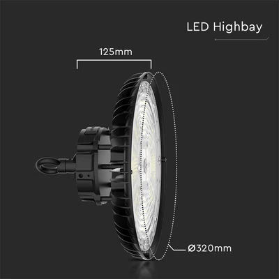 V-TAC csarnokvilágító LED lámpa 200W, 120°, állítható színhőmérséklettel, 160 Lm/W - SKU 10467