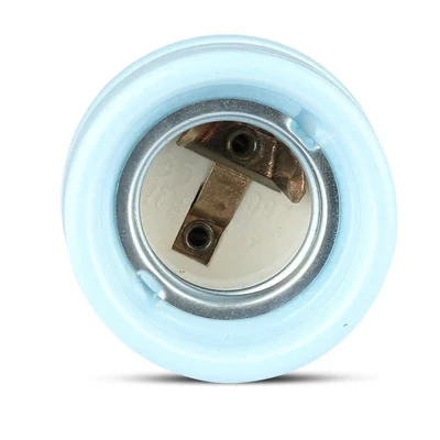 V-TAC E27 kék porcelán foglalat - SKU 3798