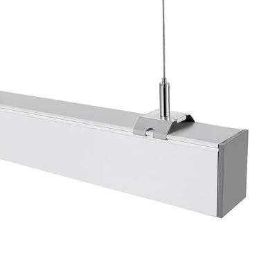 V-TAC ezüst függeszthető, dimmelhető lineáris LED lámpa 120cm 40W természetes fehér - SKU 21384