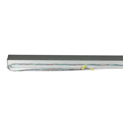 V-TAC ezüst mennyezetre függeszthető lineáris LED lámpa 120cm 40W hideg fehér - SKU 21601