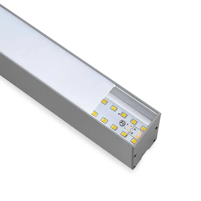 V-TAC ezüst mennyezetre függeszthető lineáris LED lámpa 120cm 40W hideg fehér - SKU 21601