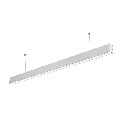 V-TAC ezüst mennyezetre függeszthető lineáris LED lámpa 120cm 40W természetes fehér - SKU 21375