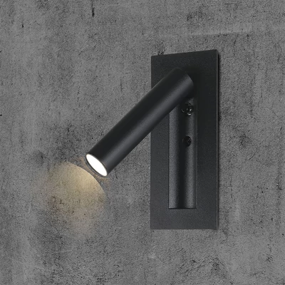 V-TAC falba süllyeszthető 2W CREE LED olvasólámpa, meleg fehér, fekete ház - SKU 239996