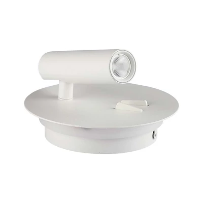 V-TAC fali LED COB olvasólámpa fehér 3+6W meleg fehér - SKU 1489