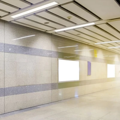 V-TAC fehér 7 cm széles süllyeszthető lineáris LED lámpa 121cm 40W természetes fehér - SKU 21380