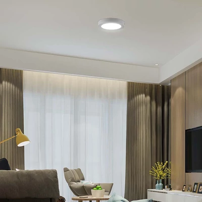V-TAC felületre szerelhető kerek Back-Lit LED panel 6W, természetes fehér - SKU 7871
