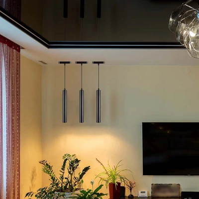 V-TAC függesztett 15W spot LED lámpatest Slim 48V mágneses sínhez, természetes fehér - SKU 10263