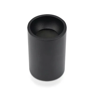 V-TAC GU10 LED falon kívüli lámpatest, fekete, tartozék GU10 foglalattal, 10,7 cm - SKU 8945
