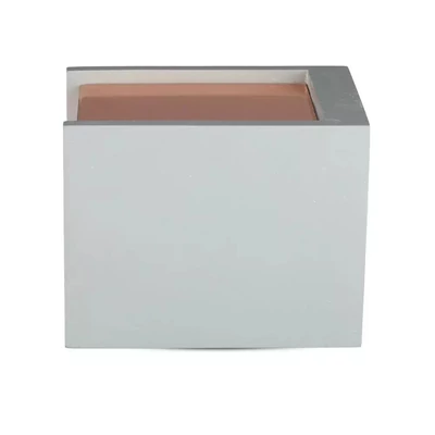 V-TAC GU10 LED falon kívüli lámpatest, szürke+rózsaarany - SKU 3141