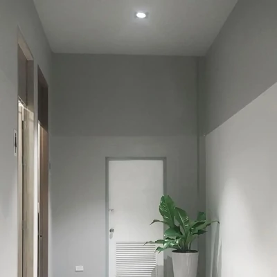 V-TAC GU10 LED spotlámpa keret, fehér fix lámpatest - SKU 3170