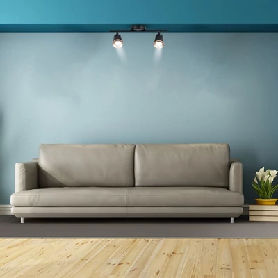 V-TAC kétfejű 10W beltéri fekete fali LED lámpa, meleg fehér, 100 Lm/W - SKU 218255