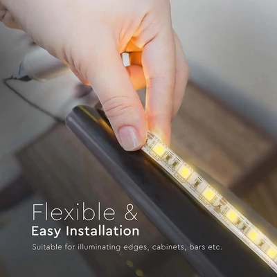V-TAC kettős PCB LED szalag IP65 SMD 2835 chip 120 db/m természetes fehér, 100LM/W - SKU 212626