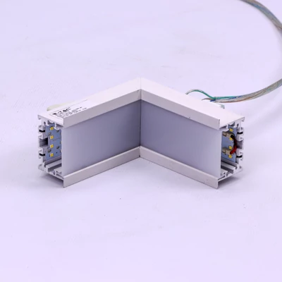 V-TAC L alakú csatlakozó süllyeszthető lineáris LED lámpákhoz 10W természetes fehér - SKU 387