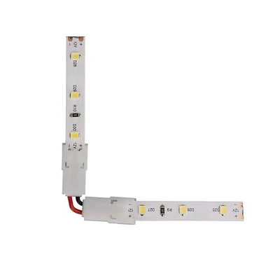 V-TAC L összekötő, 90°-os sarokelem 8mm LED szalagokhoz - SKU 2658