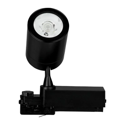 V-TAC LED 10°-os sínes spotlámpa, mozgatható fejjel, 35W hideg fehér - SKU 211287