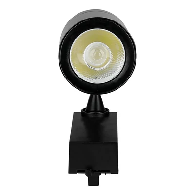 V-TAC LED 10°-os sínes spotlámpa, mozgatható fejjel, 35W meleg fehér - SKU 211285