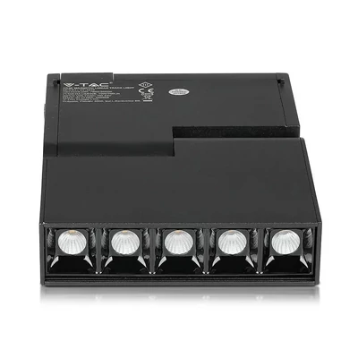 V-TAC LED dönthető spotlámpa mágneses sínhez 10W CRI>90 UGR<19 meleg fehér - SKU 7962