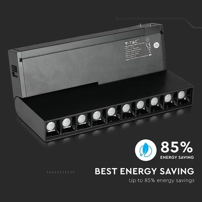 V-TAC LED dönthető spotlámpa mágneses sínhez 20W CRI>90 UGR<19 meleg fehér - SKU 7964