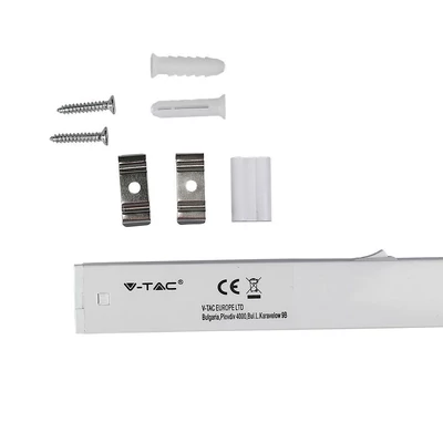 V-TAC LED lámpa 30cm T5 4W beépített kapcsolóval természetes fehér - SKU 21690