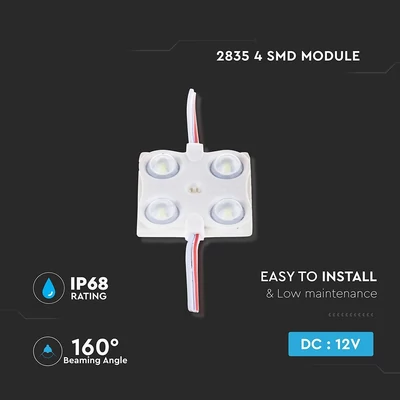 V-TAC LED modul 4db 5050 SMD kék 1,44W - SKU 5132