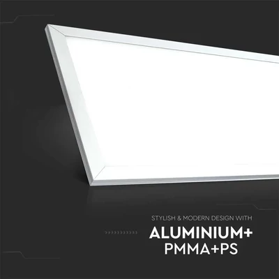 V-TAC LED panel hideg fehér 29W 120 x 30cm - SKU 216258