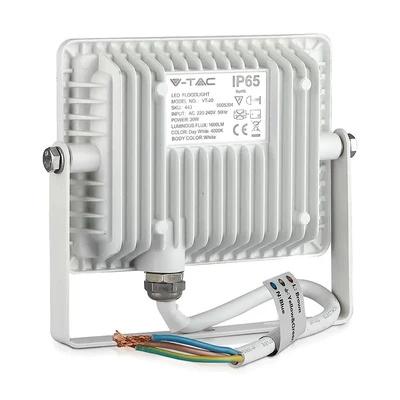 V-TAC LED reflektor 20W hideg fehér Samsung chip - SKU 444