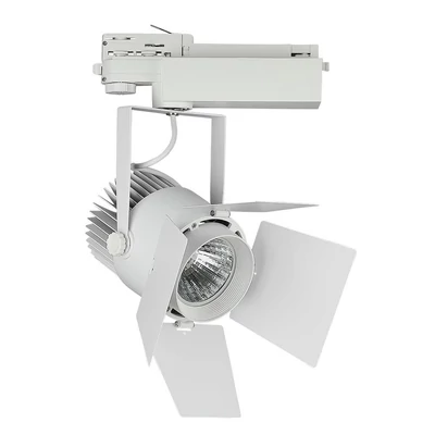 V-TAC LED sínes spotlámpa állítható 33W CRI>90 hideg fehér - SKU 370
