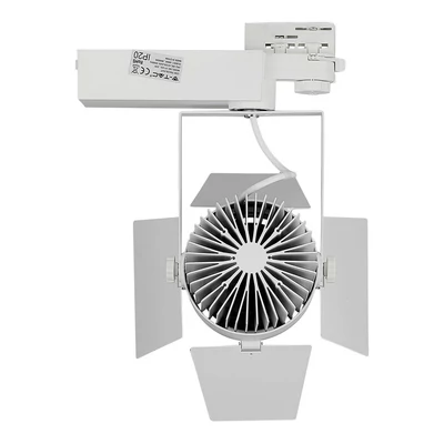 V-TAC LED sínes spotlámpa állítható 33W CRI>90 meleg fehér - SKU 368