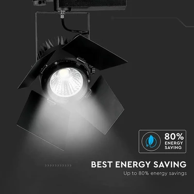 V-TAC LED sínes spotlámpa állítható 33W CRI>90 meleg fehér - SKU 371