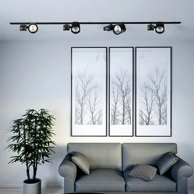 V-TAC LED sínes spotlámpa állítható 40W természetes fehér - SKU 1192