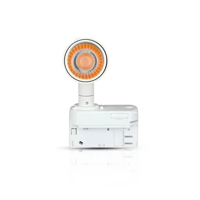V-TAC LED sínes spotlámpa állítható 7W CRI>90 meleg fehér - SKU 350
