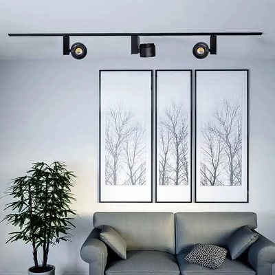 V-TAC LED sínes spotlámpa állítható CRI>95 45W hideg fehér - SKU 1238