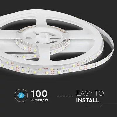 V-TAC LED szalag IP20 SMD 3528 chip 60 db/m zöld, 100LM/W - SKU 212011