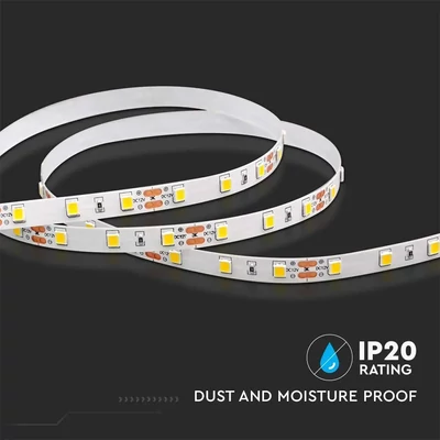 V-TAC LED szalag IP20 SMD 4040 chip 60 db/m természetes fehér - SKU 2932