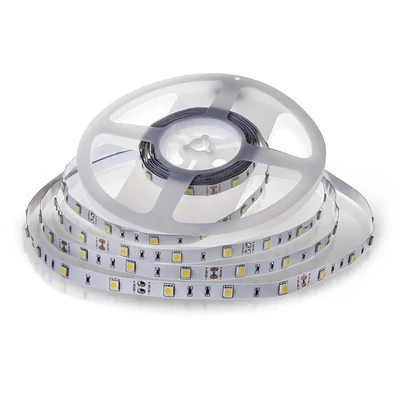 V-TAC LED szalag IP20 SMD 5050 chip 30 db/m meleg fehér - SKU 212135