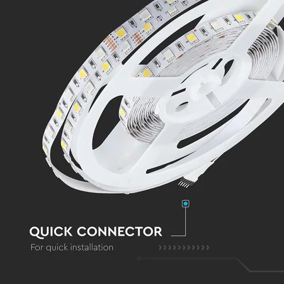 V-TAC LED szalag IP20 SMD 5050 chip 60 db/m RGB + hideg fehér - SKU 212159