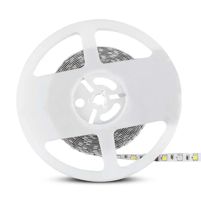 V-TAC LED szalag IP20 SMD 5050 chip 60 db/m RGB + természetes fehér - SKU 212552