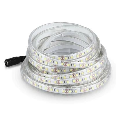 V-TAC LED szalag IP65 SMD 3528 chip 120 db/m természetes fehér, 100LM/W - SKU 212044