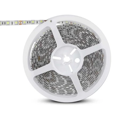 V-TAC LED szalag IP65 SMD 5050 chip 60 db/m hideg fehér, 80LM/W - SKU 212148