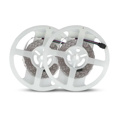 V-TAC LED szalag szett IP20 SMD 5050 chip 30 db/m RGB - SKU 2630